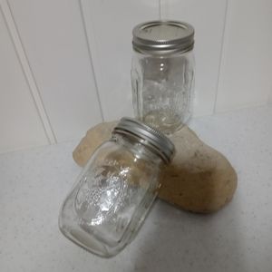 Set of 2 ball mason jars 16 oz